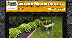 Desktop Screenshot of coloredmulchoutlet.com